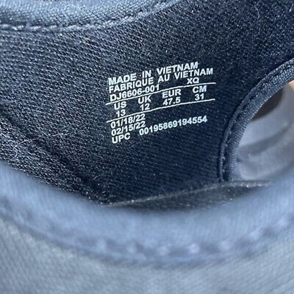 Nike Swoosh Sandal Mens Size 13 Black Strap Outdoor Shoes Outdoor Active - Picture 4 of 10